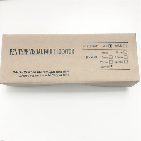 Image of 50mW/50km VFL Visual Fault Locator for Fiber optics