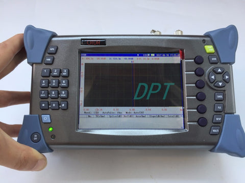 Image of In Stock Optical Fiber SM OTDR Tester OT2000 1310/1550nm 15/16dB With 5mW Visual Fault Locator (VFL) FTTx Cable Tester
