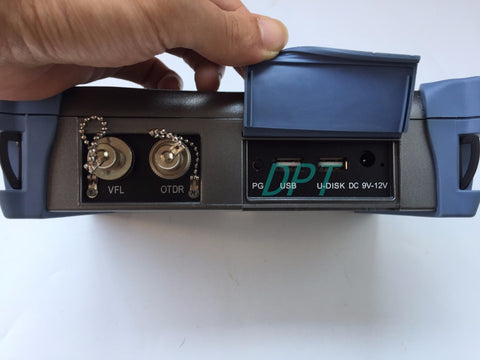 Image of In Stock Optical Fiber SM OTDR Tester OT2000 1310/1550nm 15/16dB With 5mW Visual Fault Locator (VFL) FTTx Cable Tester