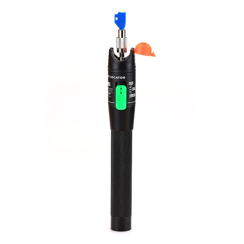 Image of 30MW Metal Fiber Optic Visual Fault Locator Red Laser Cable Tester Test Tool with LC/SC/ST/FC Adapter for CATV