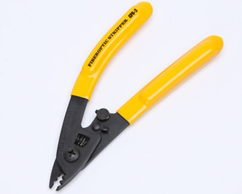 Image of Free shipping CFS-3 Three-port Fiber Optic Stripper Cable Wire strippers FTTH Optical Fiber Stripping Tool