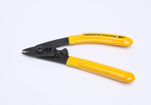 Image of Free shipping CFS-3 Three-port Fiber Optic Stripper Cable Wire strippers FTTH Optical Fiber Stripping Tool