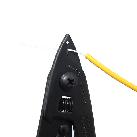 Image of Free shipping CFS-3 Three-port Fiber Optic Stripper Cable Wire strippers FTTH Optical Fiber Stripping Tool