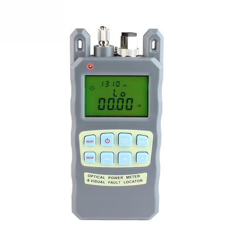 Image of All-IN-ONE Fiber optical power meter -70 to +10dBm1mw 5km Fiber Optic Cable Tester Visual Fault Locator FTTH Tester Tool