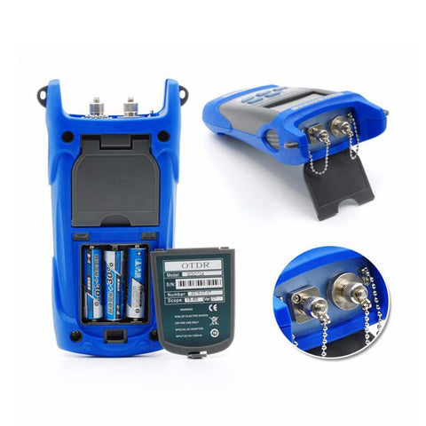Image of Handheld OTDR 60KM Fiber find fault tester 1310/1550nm SGOT04 Optical time domain reflectometer with VFL FC/SC Connector BY DHL