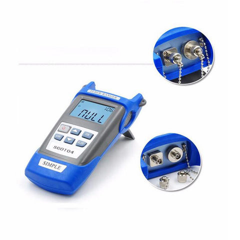 Image of Handheld OTDR 60KM Fiber find fault tester 1310/1550nm SGOT04 Optical time domain reflectometer with VFL FC/SC Connector BY DHL