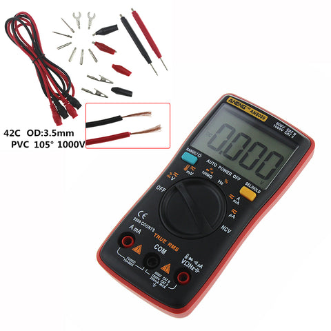 Image of AN8008 Auto Range Digital Multimeter 9999 counts With Backlight