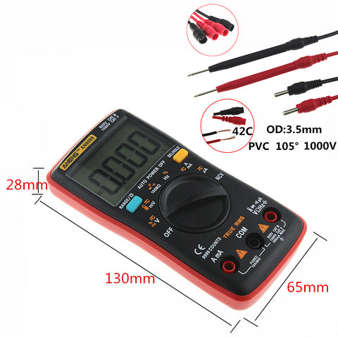 Image of AN8008 Auto Range Digital Multimeter 9999 counts With Backlight