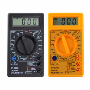 LCD Digital DT-830B Yellow Multimeter