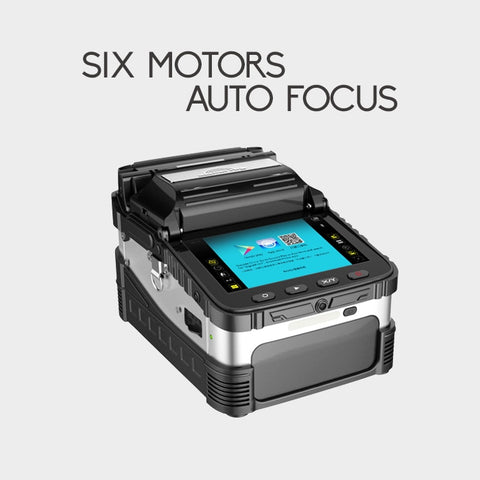 Image of signalfire SM&MM Automatic FTTH Fiber Optic Welding Splicing Machine Optical Fiber Fusion Splicer AI-7