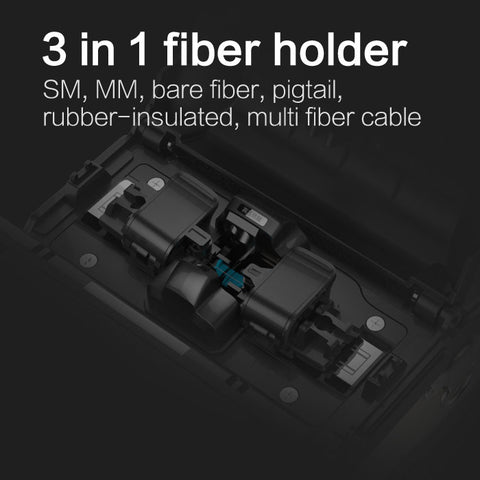 Image of signalfire SM&MM Automatic FTTH Fiber Optic Welding Splicing Machine Optical Fiber Fusion Splicer AI-7