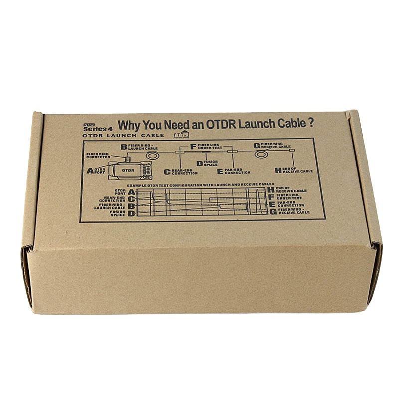 Free shipping SC/UPC-SC/APC OTDR Dead Zone Eliminator,Fiber Rings ,Fiber Optic OTDR Launch Cable Box 1km SM 1310/1550nm