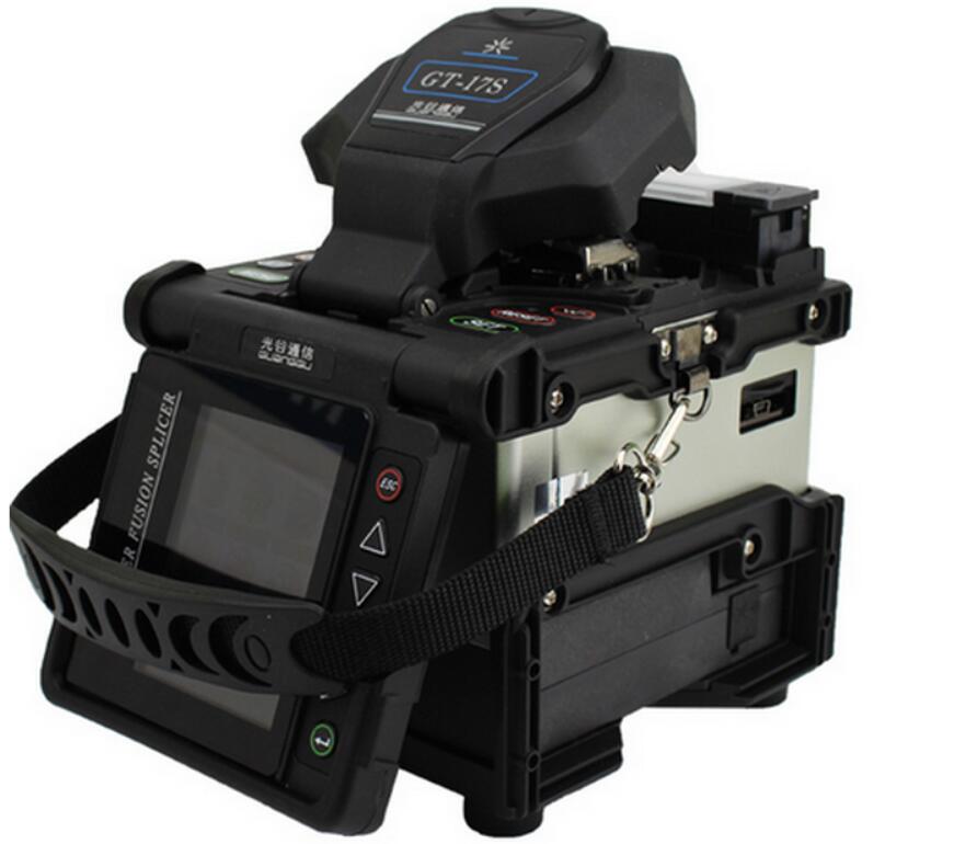 Fiber Fusion splicing machine GT-17S Fiber Optic Fusion Splicer GT-17S FTTH Optical Fiber Fusion Splicer English menu BY DHL