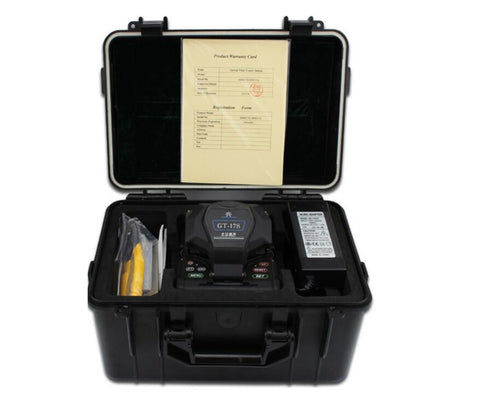 Image of Fiber Fusion splicing machine GT-17S Fiber Optic Fusion Splicer GT-17S FTTH Optical Fiber Fusion Splicer English menu BY DHL
