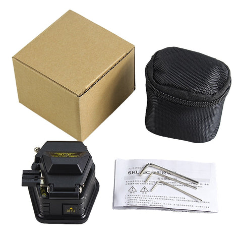 Image of New Fiber cleaver SKL-6C cable cutting knife FTTT fiber optic knife tools cutter High Precision Fiber Cleavers 16 surface blade