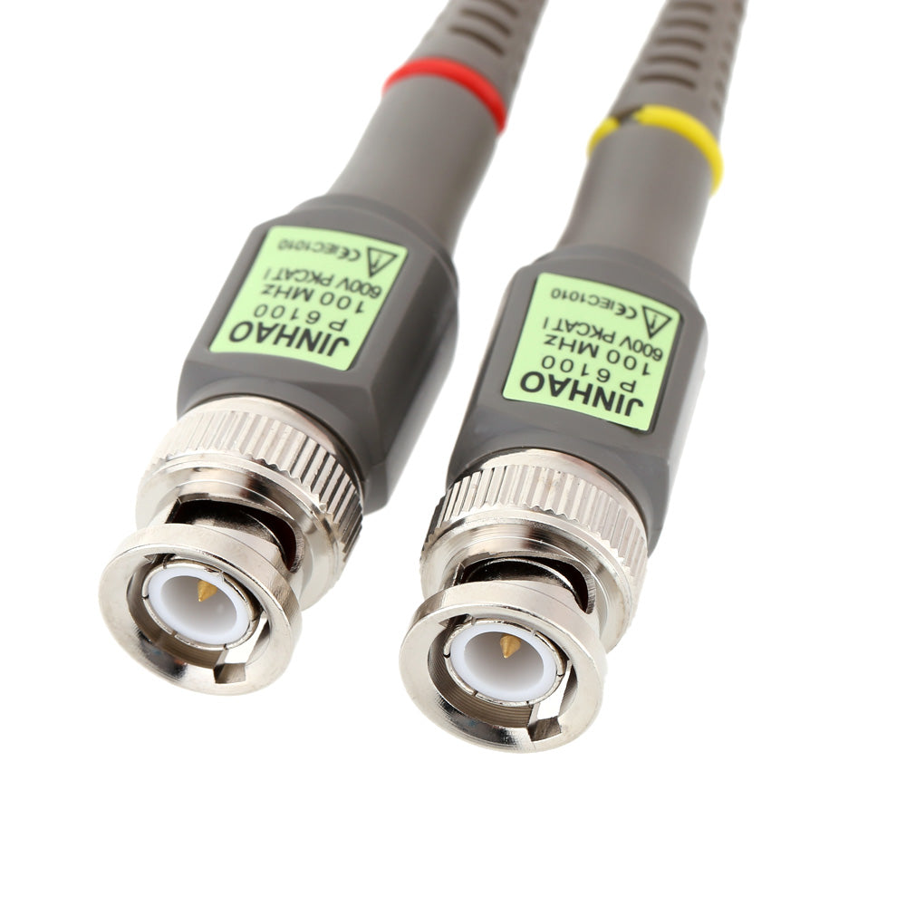P6100 2Pcs High Precision kit Oscilloscope Probe 1X 10X 100MHz