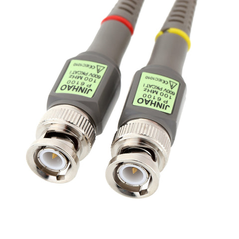 Image of P6100 2Pcs High Precision kit Oscilloscope Probe 1X 10X 100MHz