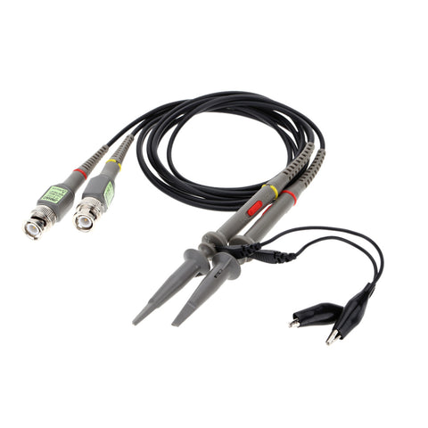 Image of P6100 2Pcs High Precision kit Oscilloscope Probe 1X 10X 100MHz