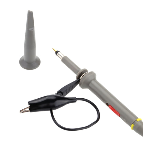Image of P6100 2Pcs High Precision kit Oscilloscope Probe 1X 10X 100MHz