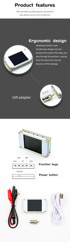 Image of DSO188 Handheld Mini Pocket Portable Ultra-small Digital Oscilloscope