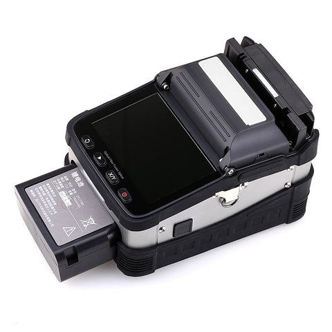 Image of AI-7 SM&MM Automatic FTTH Optical Fiber Fusion Splicer Fiber Optic Splicing Machine Optical Fiber AI-7 Fusion Splicer KELUSHI