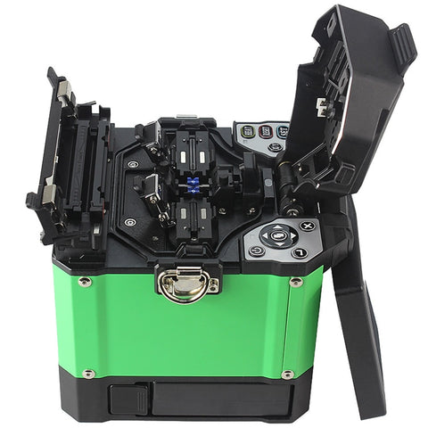 Image of A-80S Green Automatic Fusion Splicer Machine Fiber Optic Fusion Splicer Fiber Optic Splicing Machine Optical Welding Machine