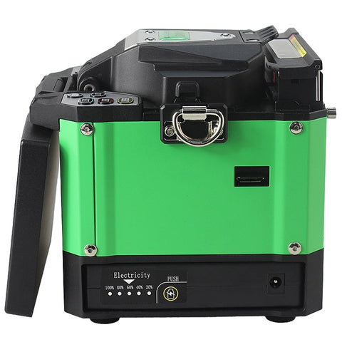 Image of A-80S Green Automatic Fusion Splicer Machine Fiber Optic Fusion Splicer Fiber Optic Splicing Machine Optical Welding Machine