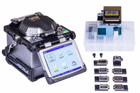Image of RY-F600P Multi-Language FTTH Fiber Optic Splicing Machine Fusion Splicer