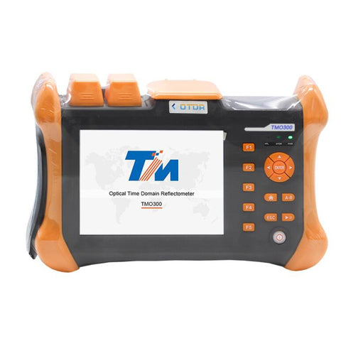 Image of Handheld OTDR TMO-300-SM-B OTDR 1310/1550nm 30/28dB,Integrated VFL, Touch Screen Optical Time Domain Reflectometer VFL