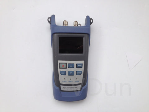 Image of Handheld PON Optical Power Meter with PON Network Testing Wavelength (1490nm, 1550nm,1310nm) ONT / OLT, VD-POM100
