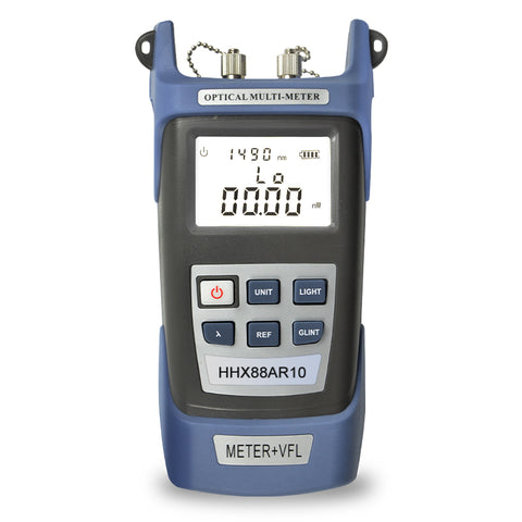 Image of Portable Optical Power Meter, 10mw 15km Red Laser Visual Fault Locator Tester Tool