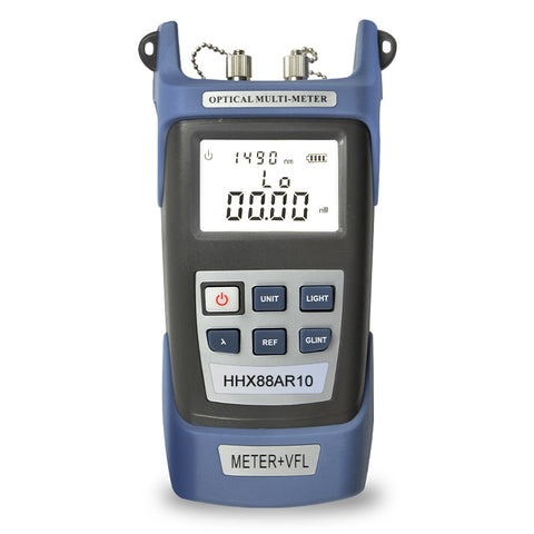 Image of Portable Optical Power Meter, 10mw 15km Red Laser Visual Fault Locator Tester Tool