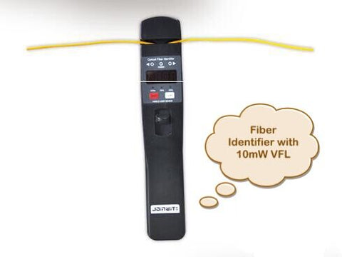 Image of Free Shipping JW3306D Fiber Optic Identifier Live Fiber Optical Identifier with Built in 10mw Visual Fault Locator