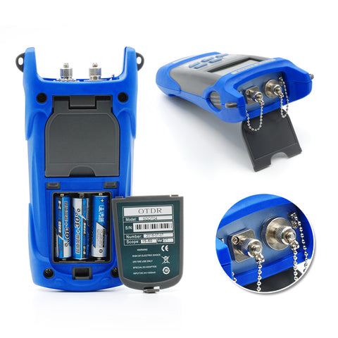 Image of Handheld OTDR 60KM Find Tester 1310 or 1550nm Fiber Ranger Palm Fiber Optic Machine Ranger Sm Mm Fiber Optical Tester Mini
