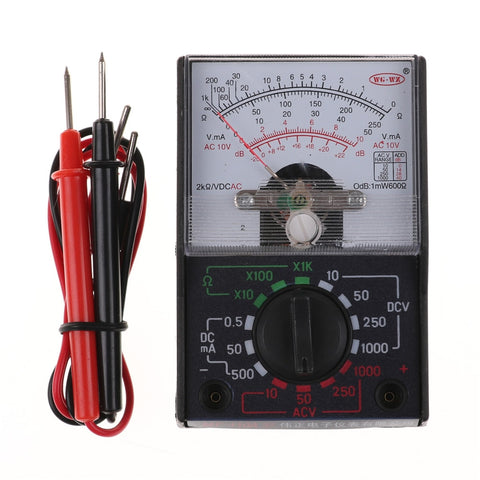 Image of DC/AC 1000V Voltmeter 250mA Ammeter 1K Resistance