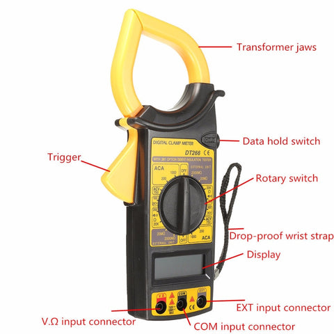 Image of LCD Digital Clamp Multimeter