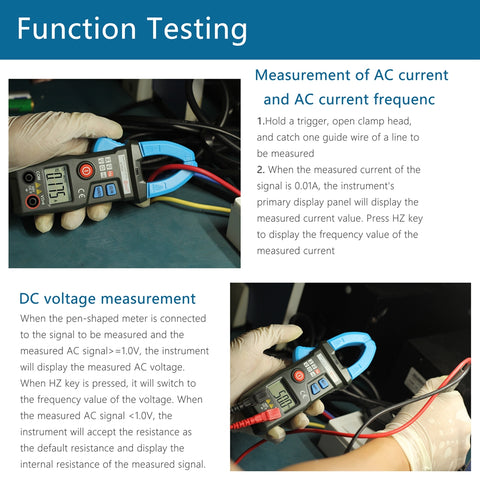 Image of Smart Mini Digital AC Clamp Meter