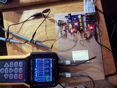 Image of JDS2022A Double-channel handheld Digital oscilloscope 20MHz Bandwidth 200MSa/s,automotive oscilloscope