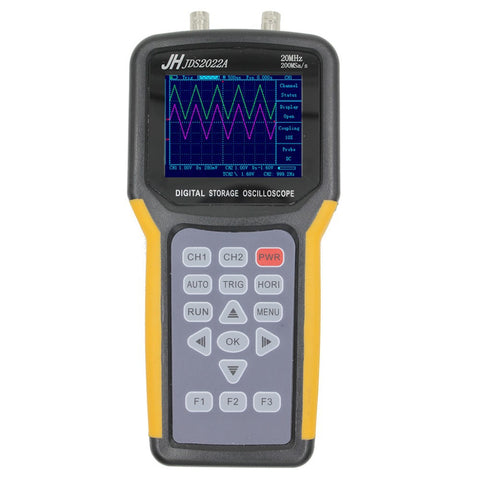Image of JDS2022A Double-channel handheld Digital oscilloscope 20MHz Bandwidth 200MSa/s,automotive oscilloscope
