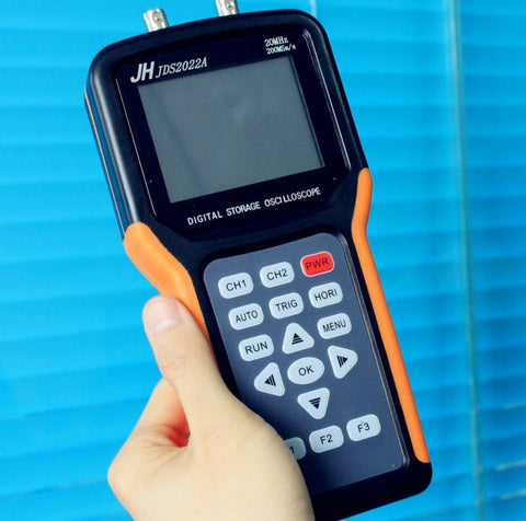 Image of JDS2022A Double-channel handheld Digital oscilloscope 20MHz Bandwidth 200MSa/s,automotive oscilloscope