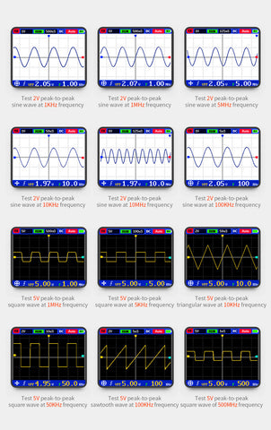 Image of DSO Handheld mini portable digital oscilloscope 30M bandwidth 200Mbps sampling rate
