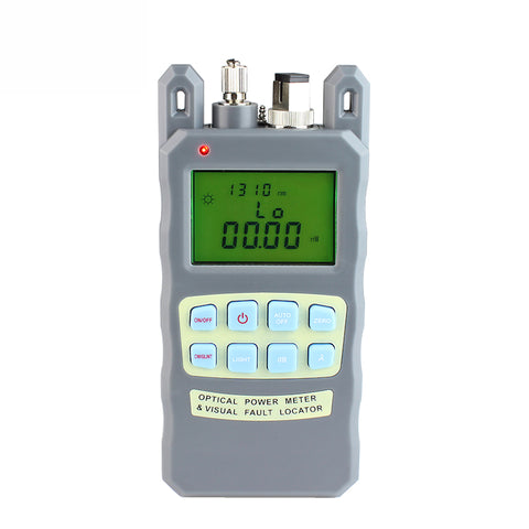 All-IN-ONE Fiber optical power meter -70 to +10dBm1mw 5km Fiber Optic Cable Tester Visual Fault Locator FTTH Tester Tool