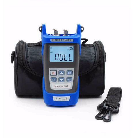 Image of Handheld OTDR 60KM Fiber find fault tester 1310/1550nm SGOT04 Optical time domain reflectometer with VFL FC/SC Connector BY DHL