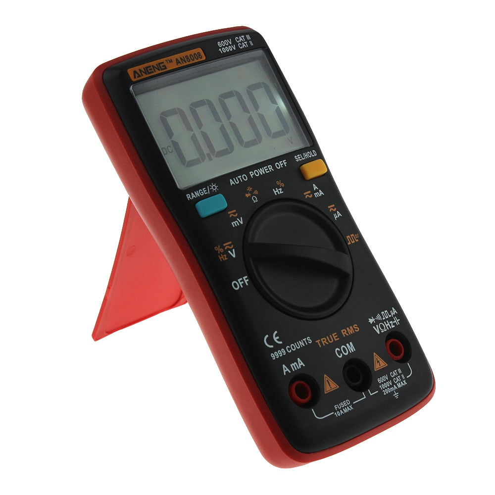AN8008 Auto Range Digital Multimeter 9999 counts With Backlight