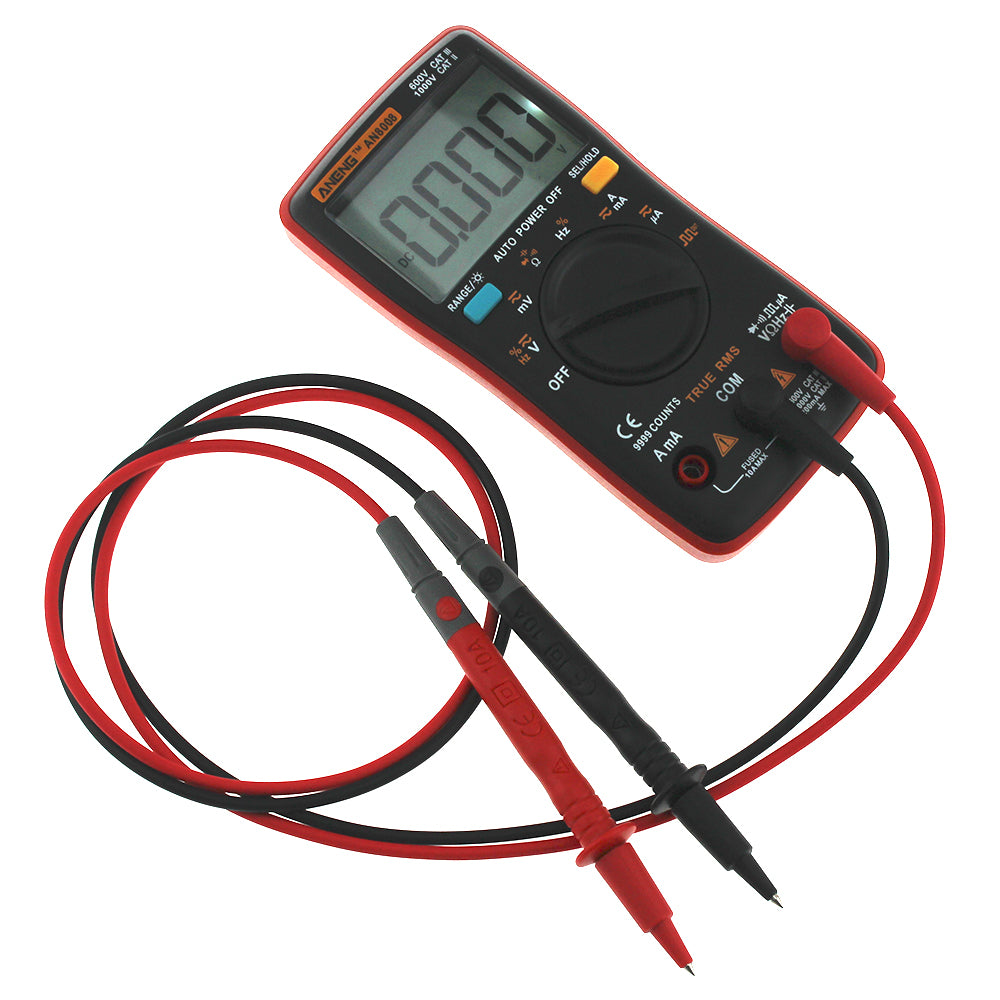AN8008 Auto Range Digital Multimeter 9999 counts With Backlight