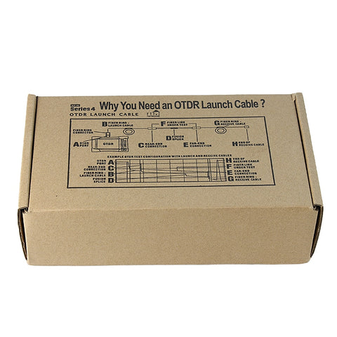 Image of Free shipping SC/UPC-SC/APC OTDR Dead Zone Eliminator,Fiber Rings ,Fiber Optic OTDR Launch Cable Box 1km SM 1310/1550nm