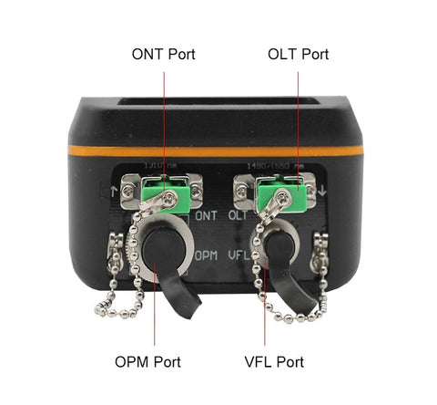 PON Optical Power Meter With 1mw VFL And Optical Power Meter for EPON GPON xPON OLT-ONU 1310/1490/1550nm TM70B-OV1