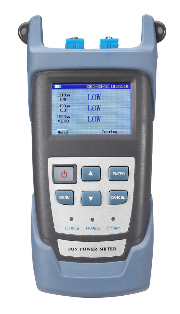 Overtreden werk Skalk Handheld PON Optical Power Meter with PON Network Testing Wavelength ( – Wavetek® Overtreden werk Skalk Handheld PON Optical Power Meter with PON Network Testing Wavelength ( – Wavetek®