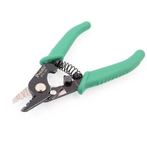 Image of High Quality Professional Precision Fiber Optical Stripper Proskit  8PK-326  Wire Cable Stripper Cutter Hand Tools