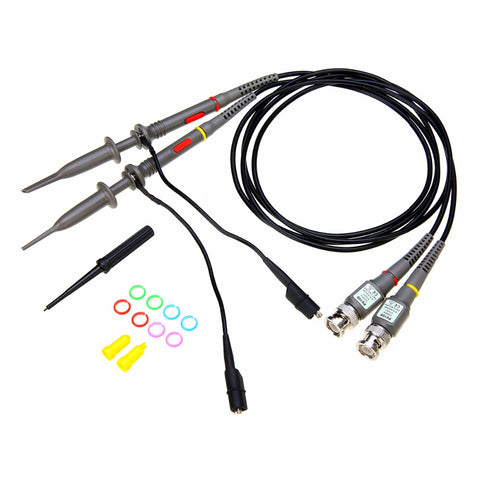 Image of 2pcs P6100 BNC Oscilloscope Probe kit 100MHz